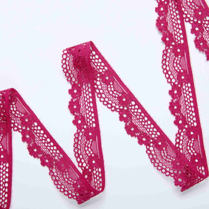 Кружево Эластичное Узкое P1530A (Бордовый, R0021046A, БП)