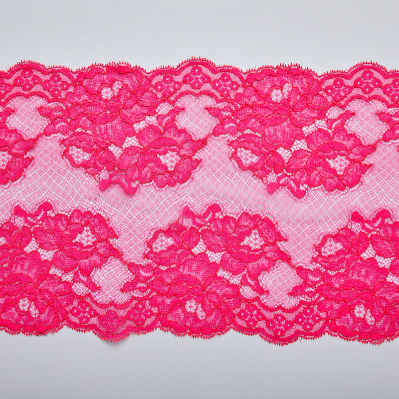 Кружево Эластичное J6055BAJ (Фуксия, 16187553B, БП)