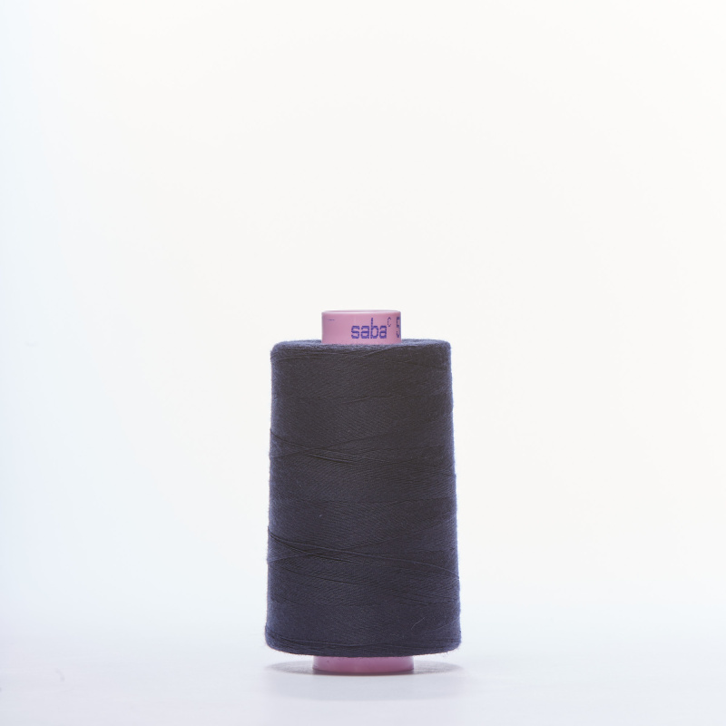 Нитки эластичные Sabaflex 120 (Синий, 827, 19-4023)