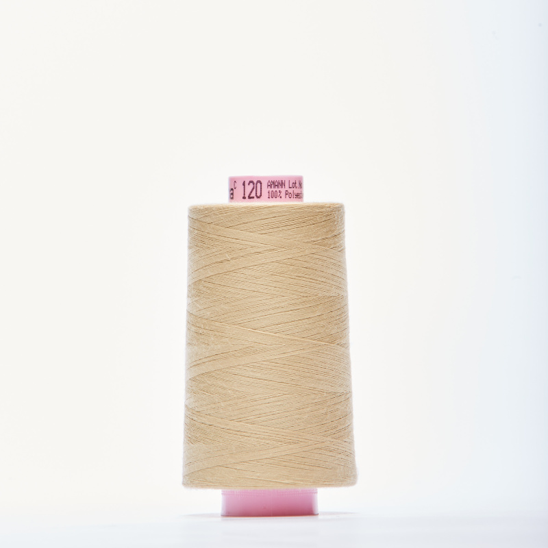 Нитки армированные saba 120 (Бежевый, 1117, БП)