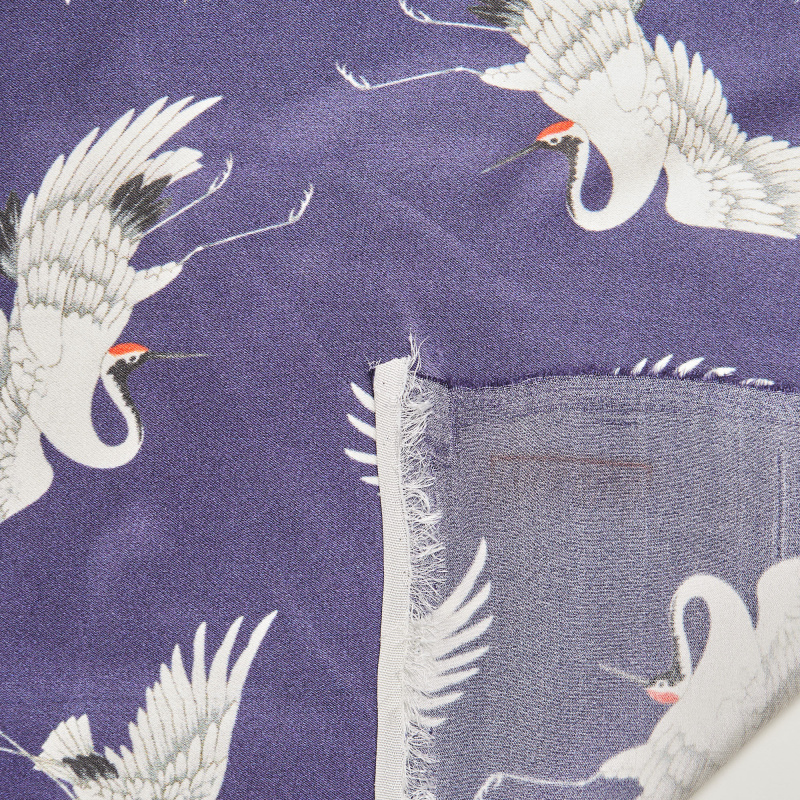 Шелк принт WHY2K13Ap (Синий, CRANE, БП)