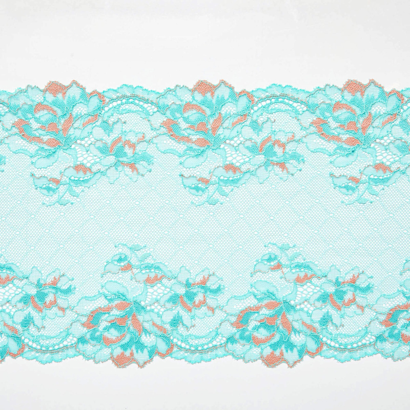 Кружево эластичное h6343q (Ментоловый, FM000052A, БП)