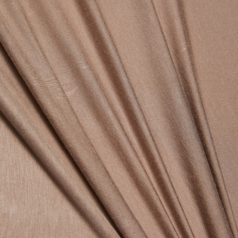 Вискоза трикотажная XT-130 (Бежевый, A58520B, 16-1412)