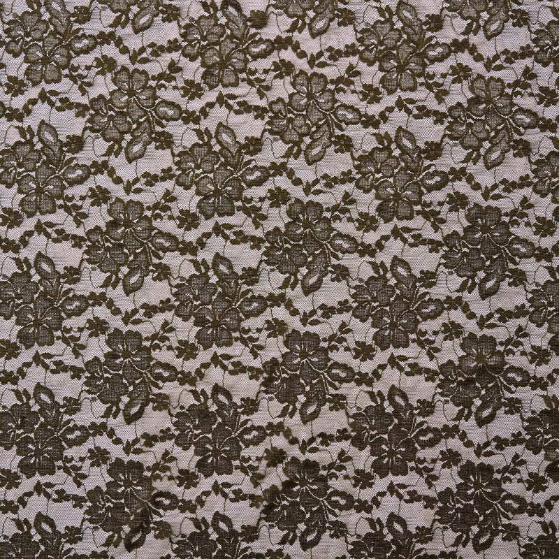 Кружевное эластичное полотно l240 (Зеленый, 731465A, БП)