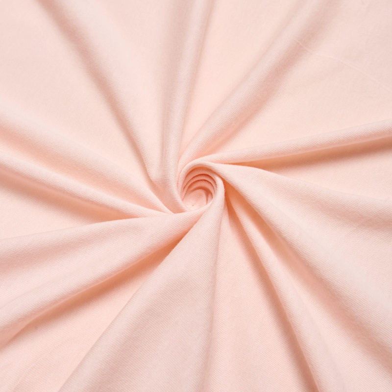 Хлопок трикотажный 2274 (Бежевый, розовый жемчуг, 14-1309)