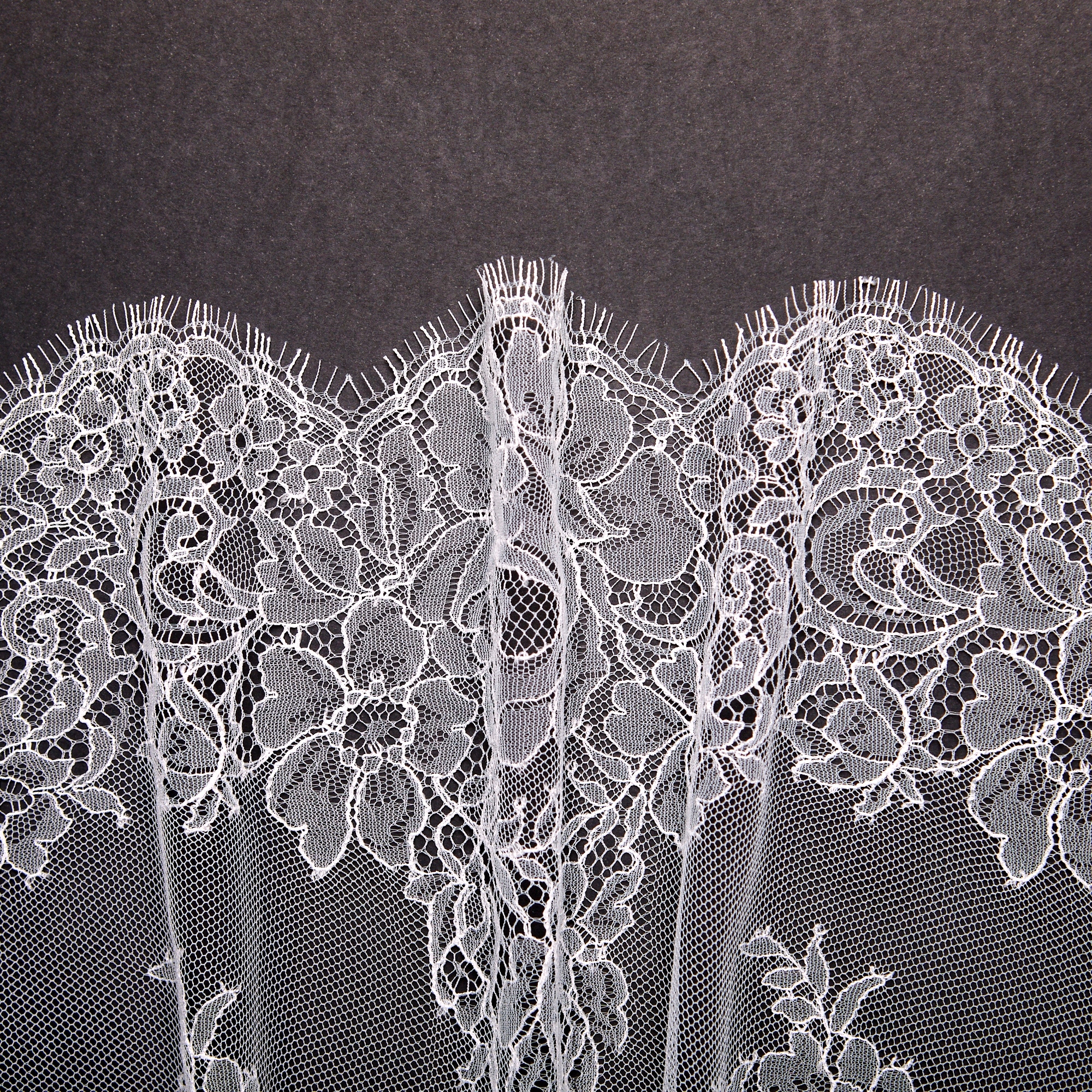 Кружево Неэластичное 371Q27 (Айвори, greige, БП)