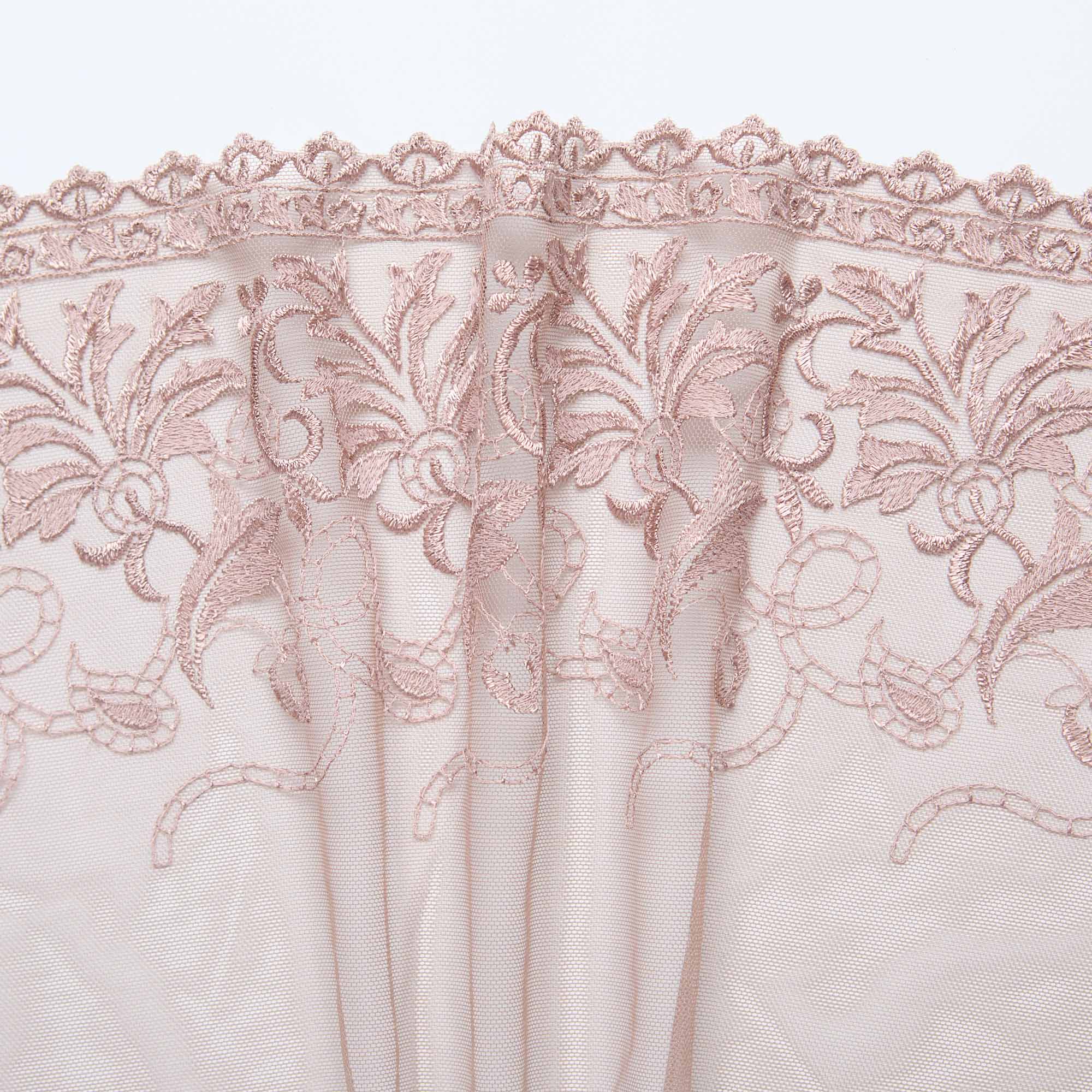 Вышивка на сетке неэластичной ENT00104C (Бежевый, 035, БП)