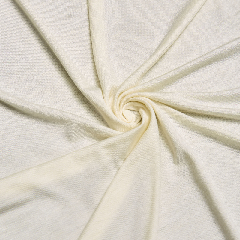 Вискоза трикотажная XT-130 (Айвори, A58521A, 11-0103)