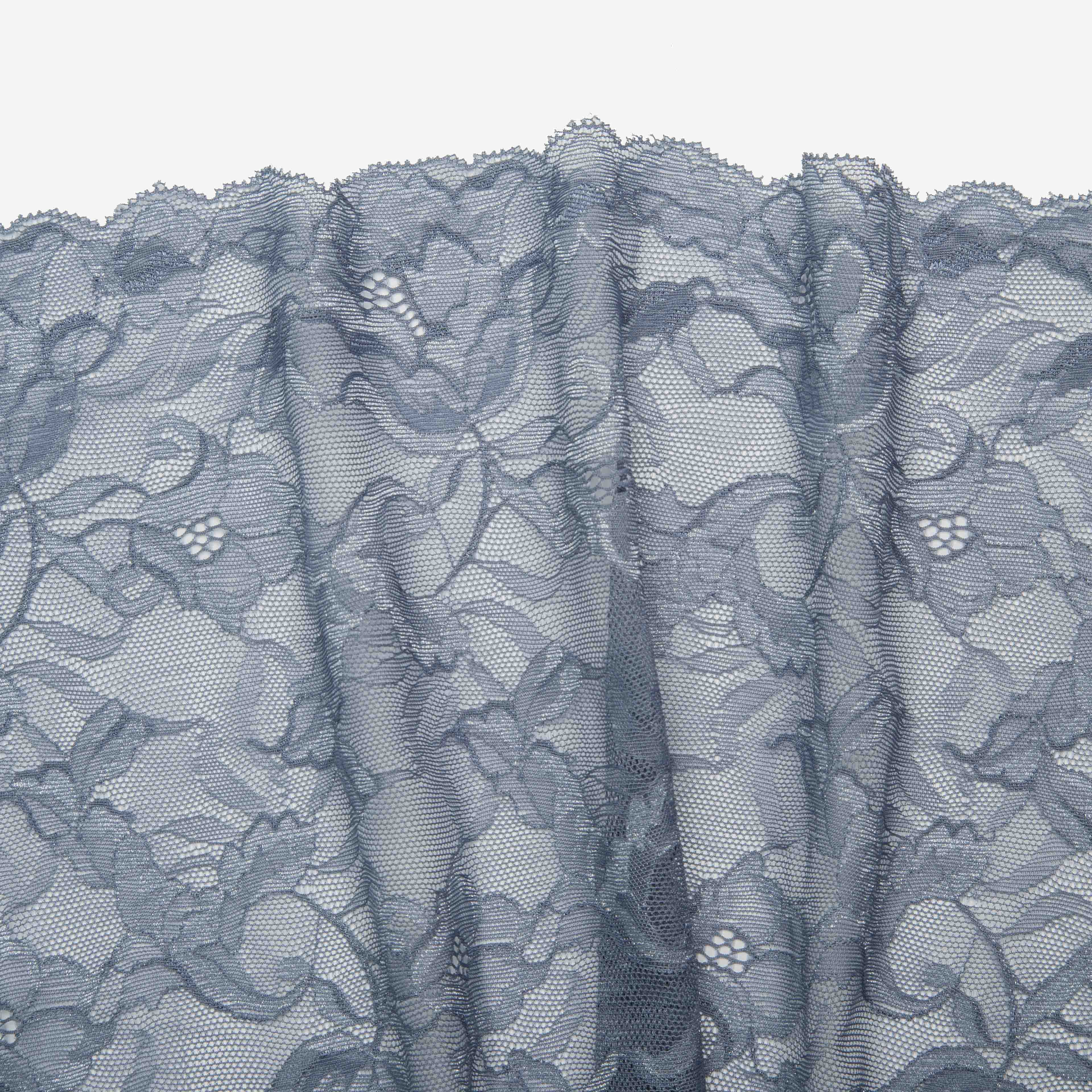 Кружево Эластичное 8513 (Серый, SH171225183C, 18-3916)