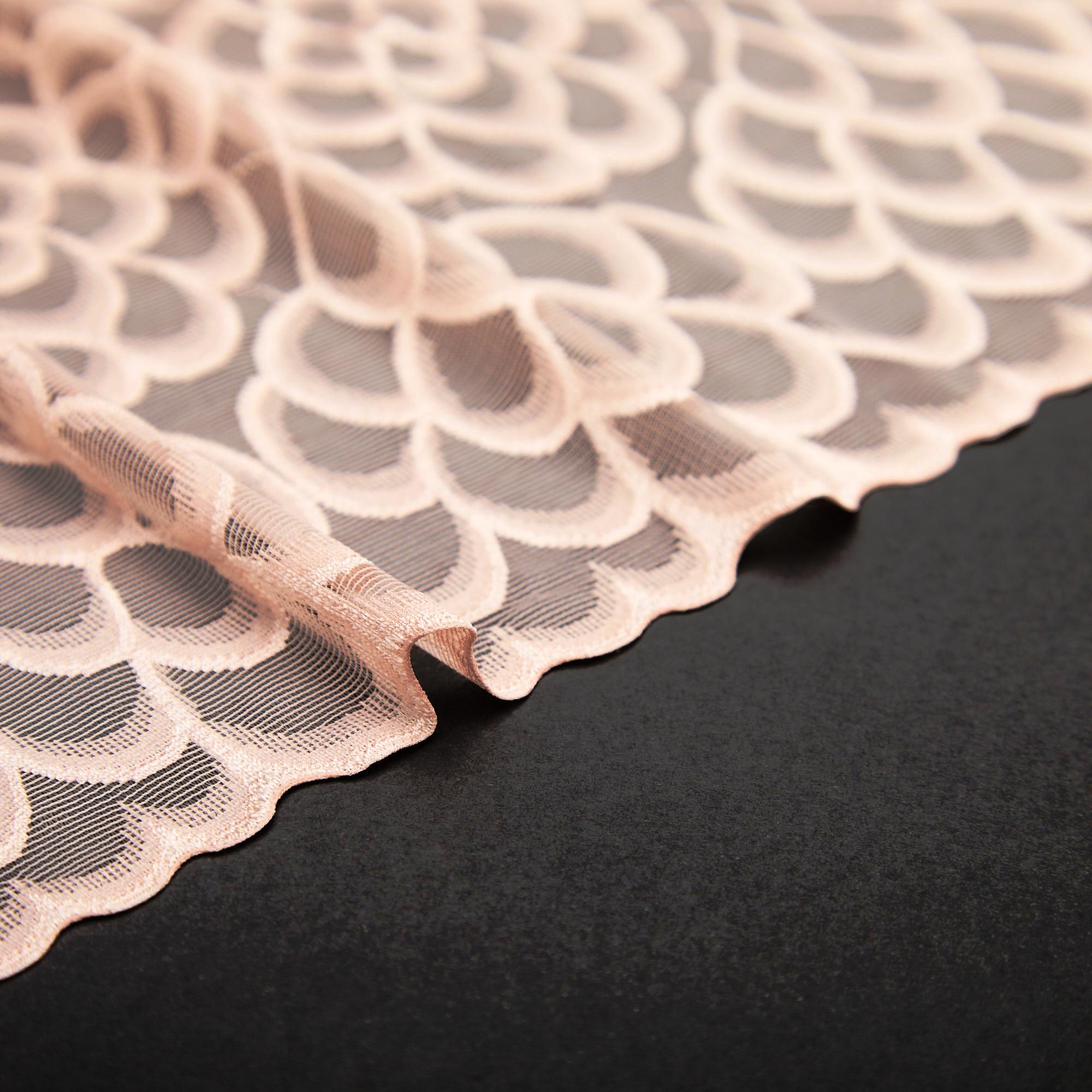 Кружево эластичное 66063new (Бежевый, QH211113017С, БП)