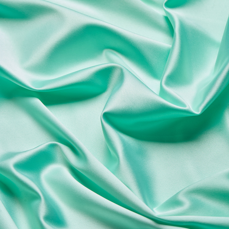 Сатин Эластичный W20-13B (Ментоловый, ZW-027C, БП)