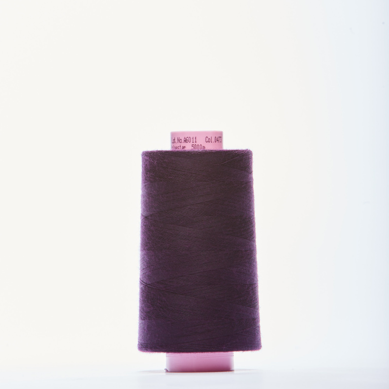 Нитки армированные saba 120 (Фиолетовый, 473, БП)