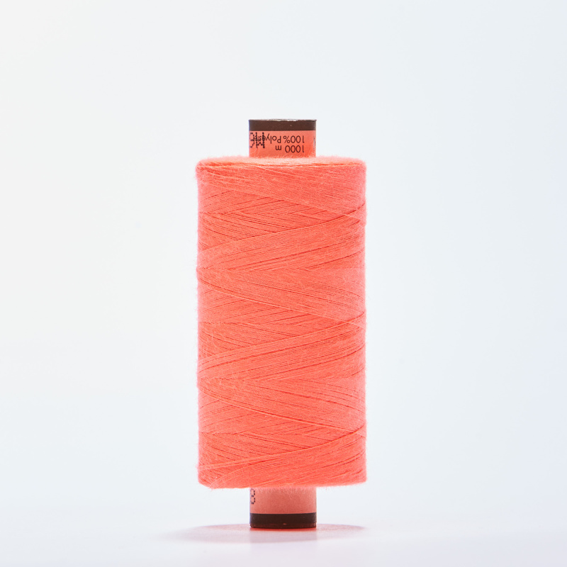 Нитки армированные saba 120 /1000 (Коралловый, 8775, БП)