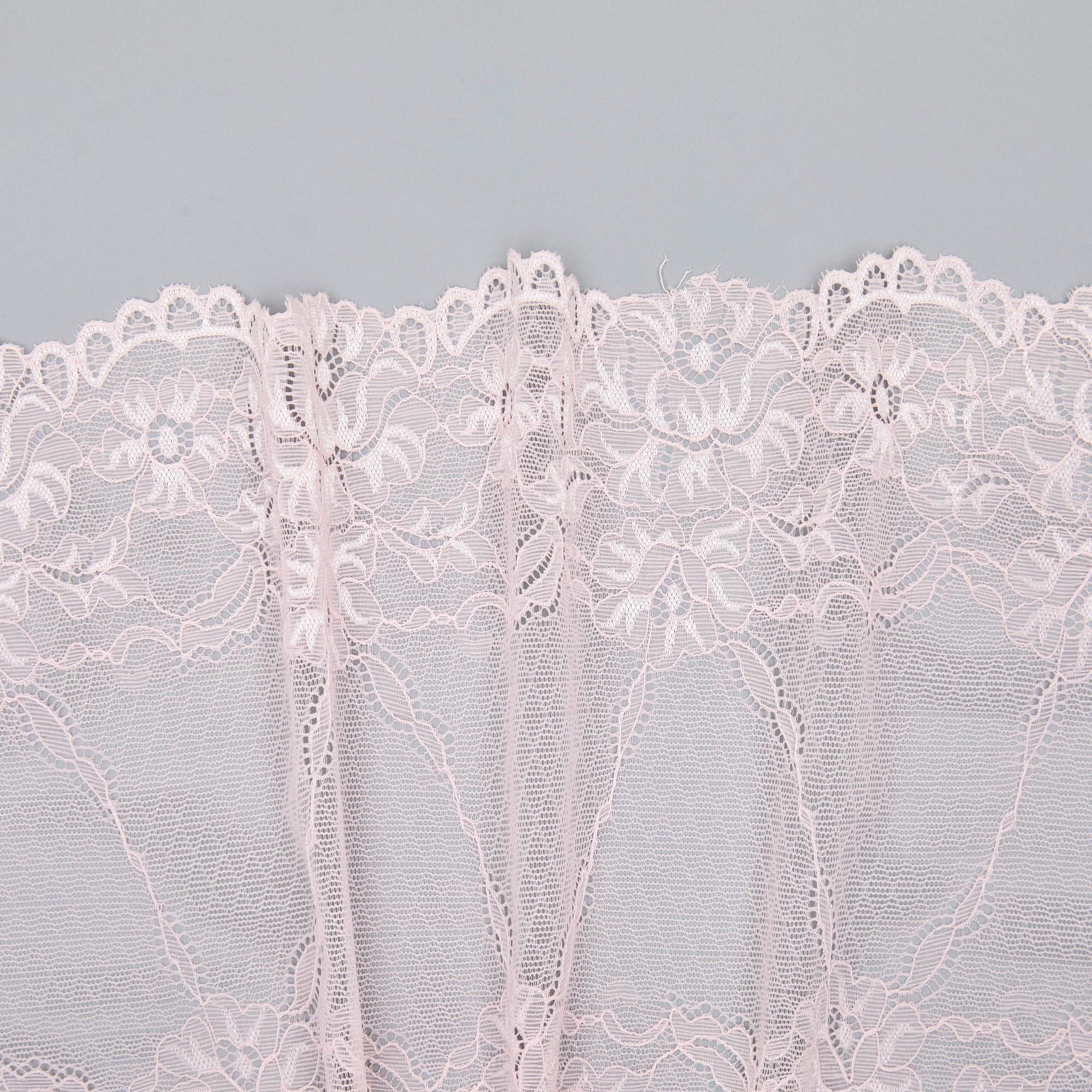 Кружево Эластичное 6348 (Розовый, QH210703027C, БП)