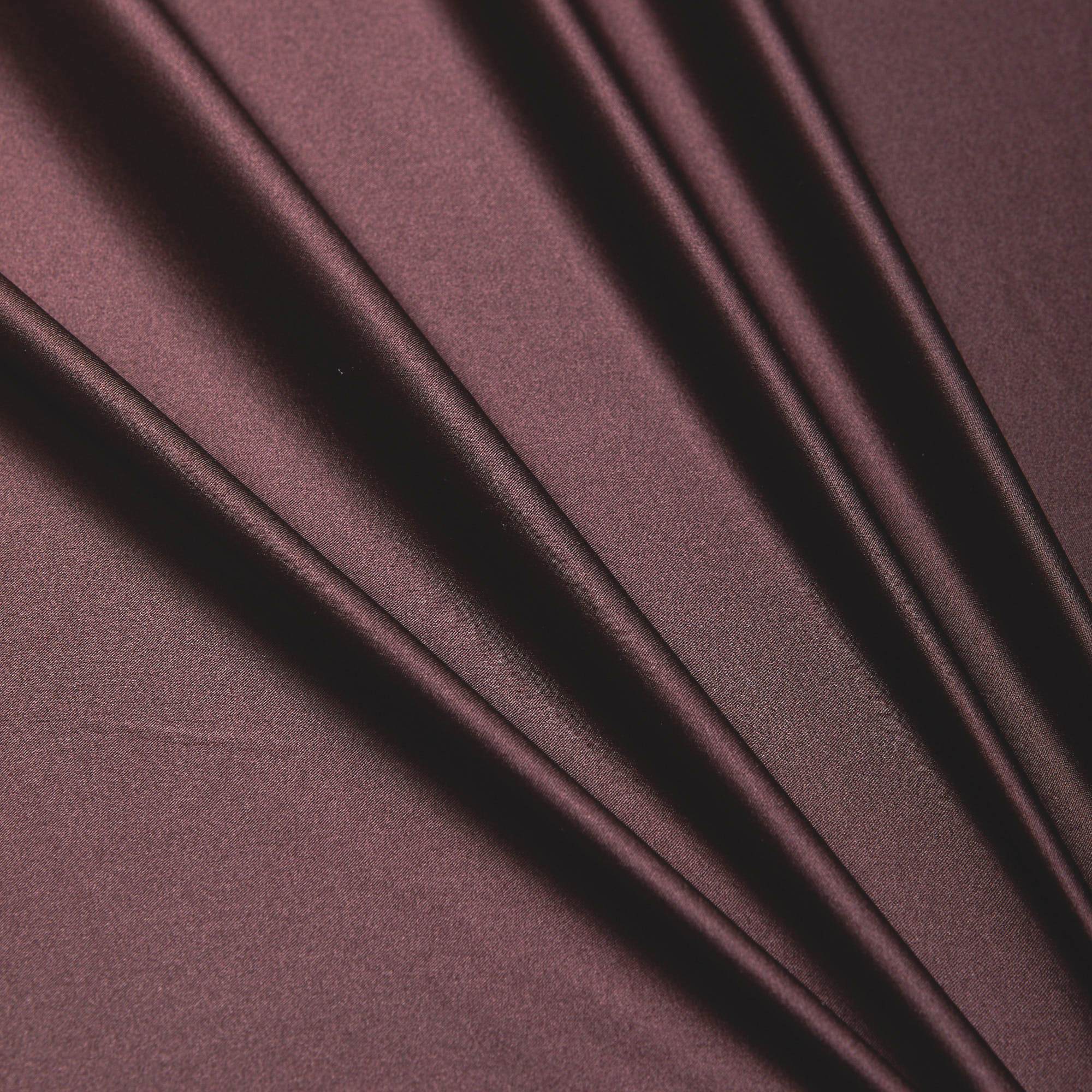 Шелк SU20201126-1 (Коричневый, 19-1619 TPX C, 19-1619)