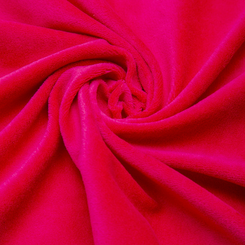 Велюр EC447-004 (Розовый, 18-1945 TC, БП)