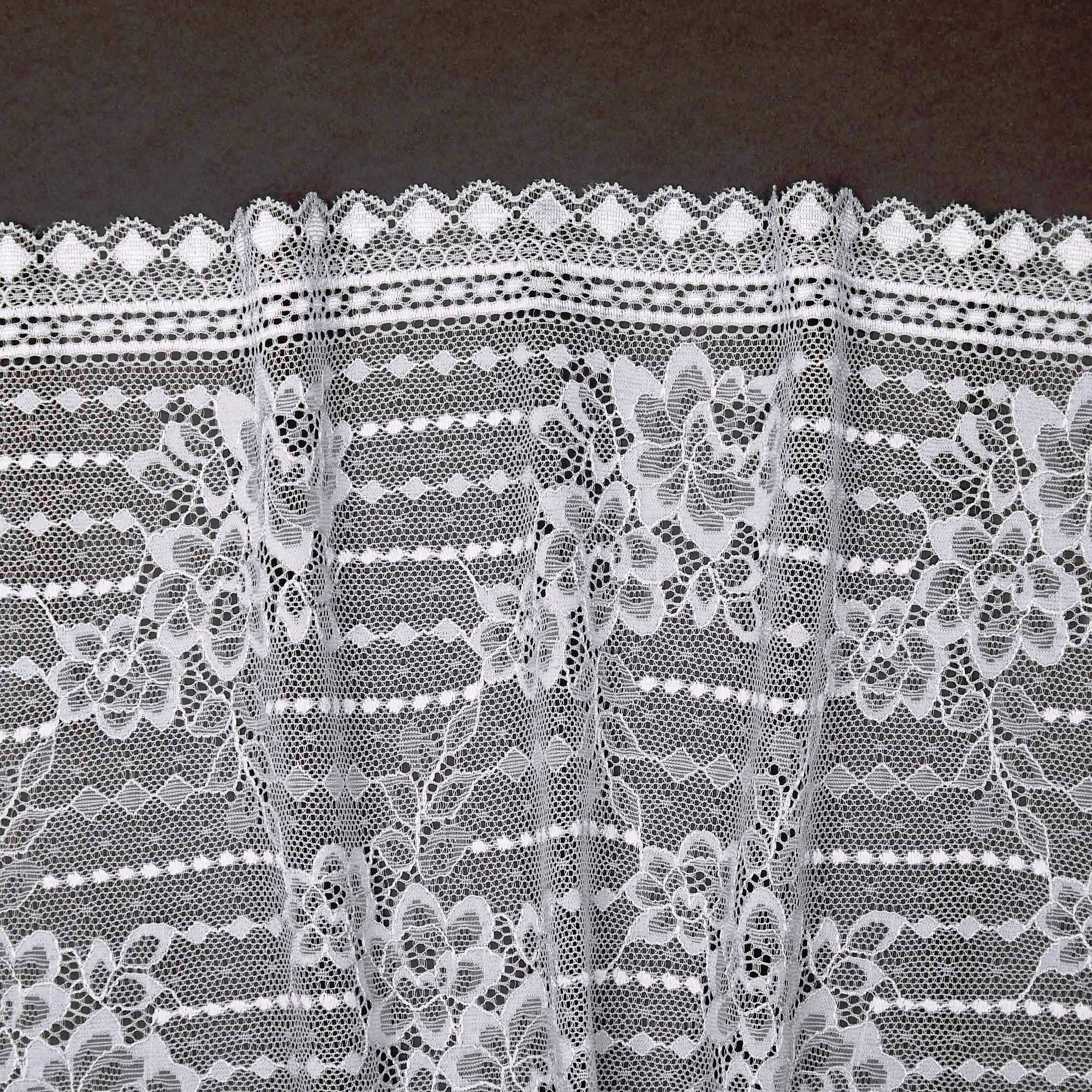 Кружево эластичное V63510 (Сиреневый, QH240320054A, 14-4110)