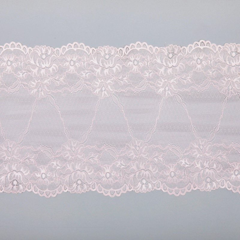 Кружево Эластичное 6348 (Розовый, QH210703027C, БП)