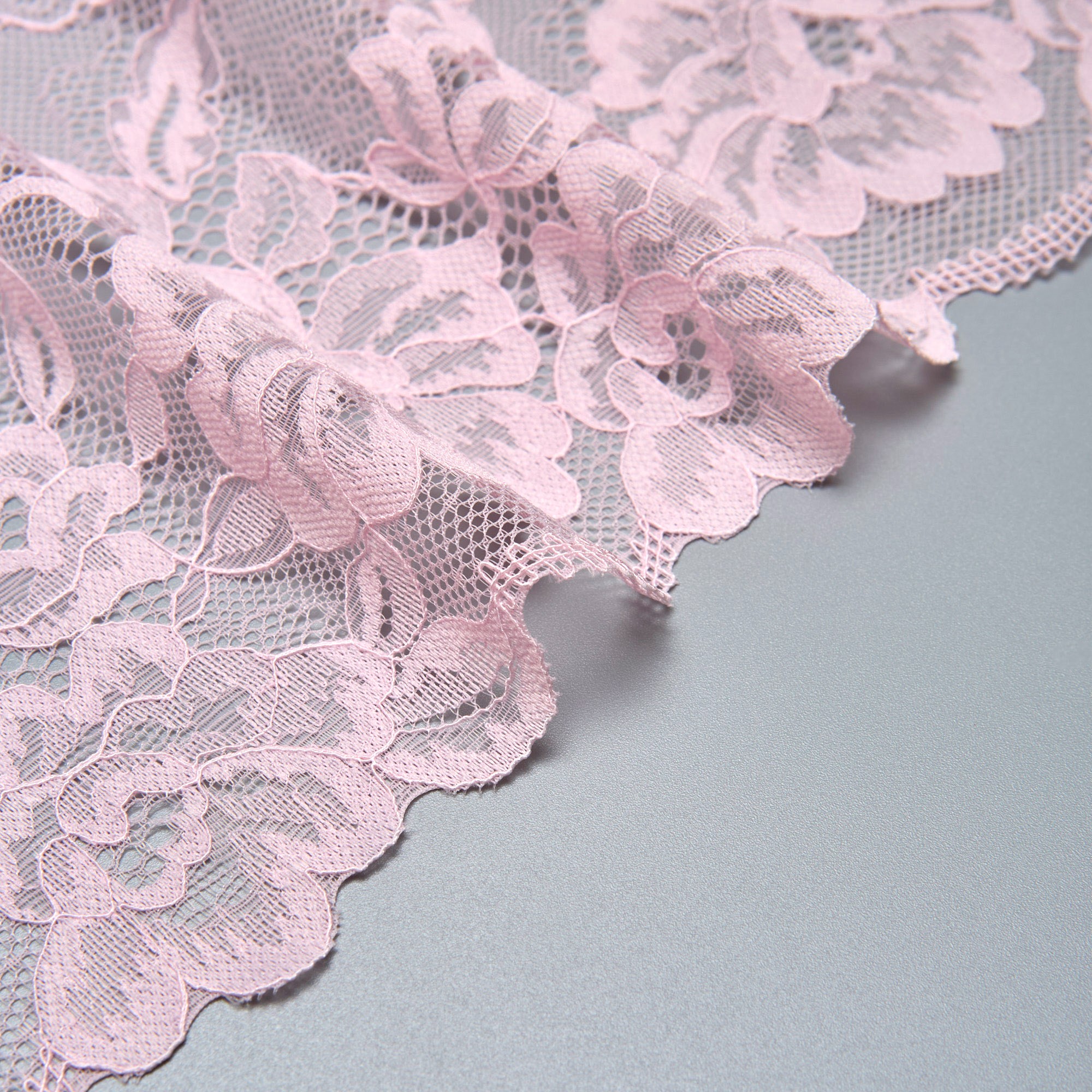 Кружево эластичное b61447soft (Розовый, FN22040283A, 13-2807)