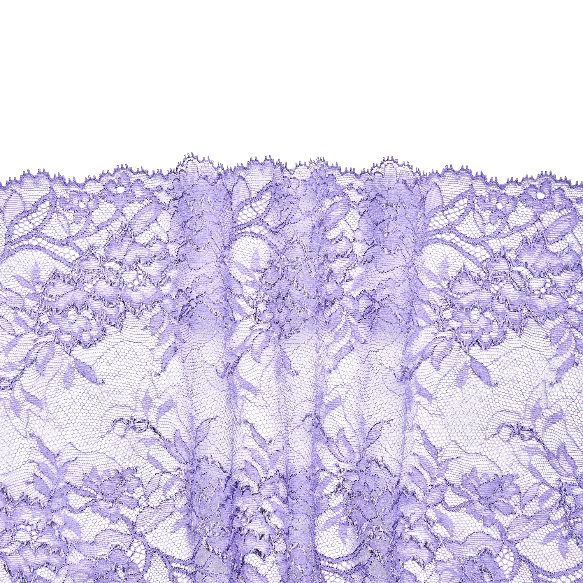 Кружево эластичное l915901 (Сиреневый, 008-purple/1A, 17-3826)
