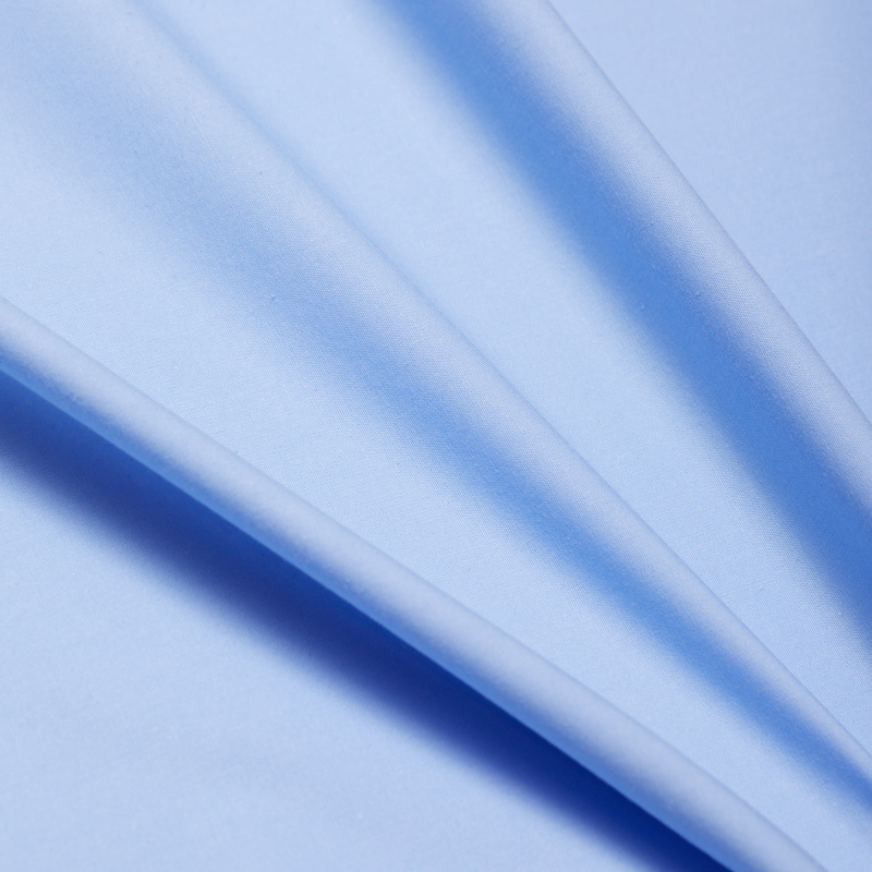 Хлопок тканый POPELIN LISO REF.36.008411 (Голубой, Azul Porcelan 024, 15-3920)