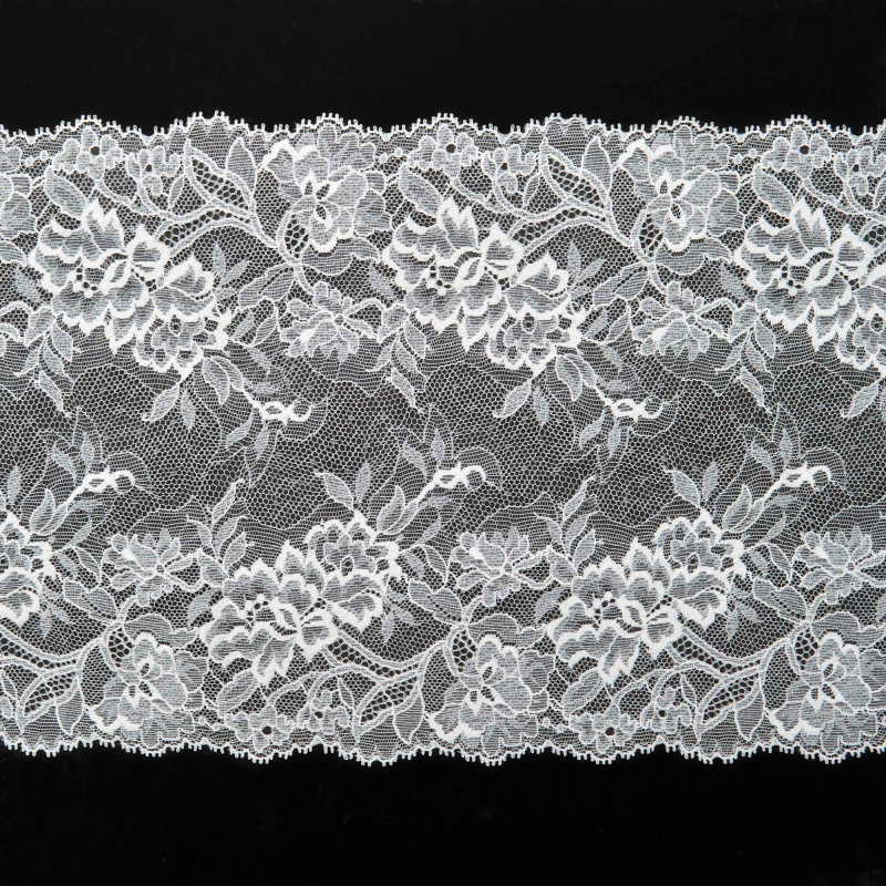 Кружево эластичное l915901 (Айвори, ELBP, 11-0701)