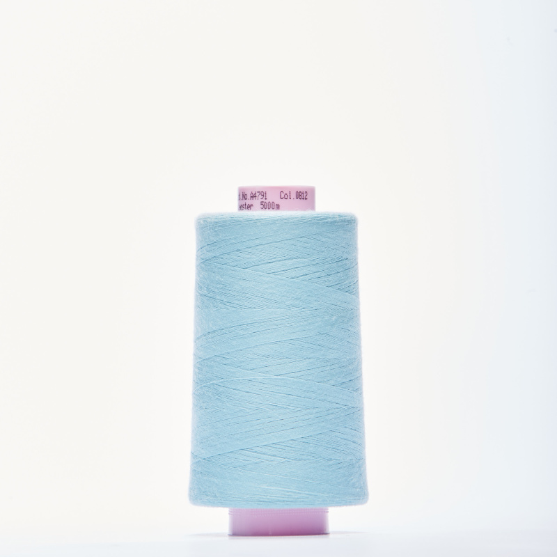 Нитки армированные saba 120 (Голубой, 812, БП)