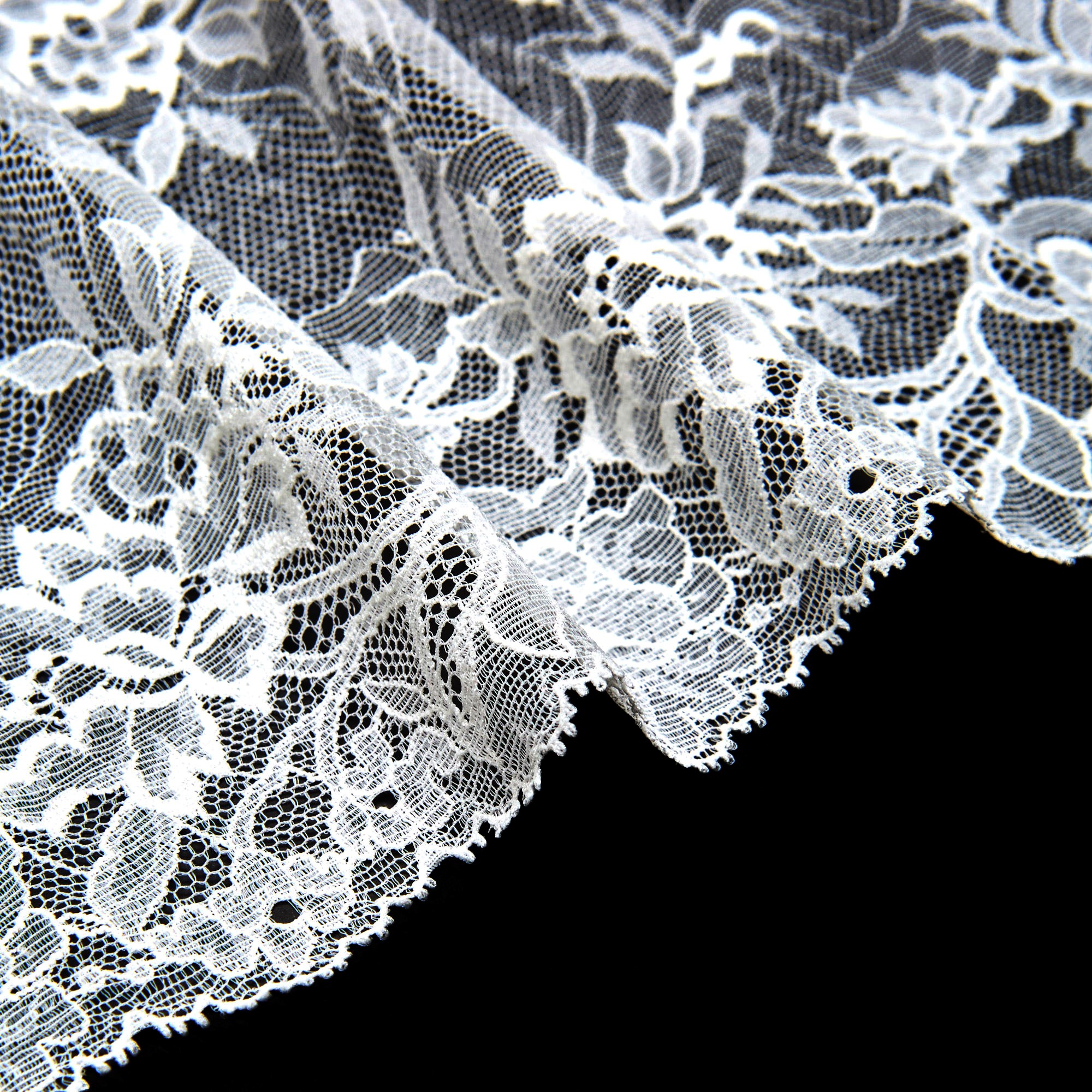 Кружево эластичное l915901 (Айвори, ELBP, 11-0701)