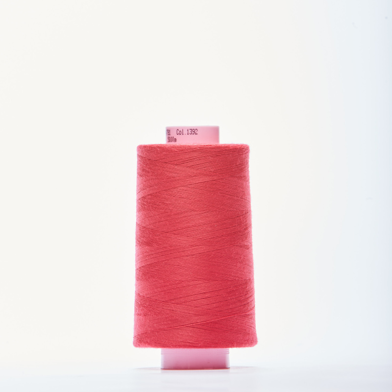 Нитки армированные saba 120 (Малиновый, 1392, БП)