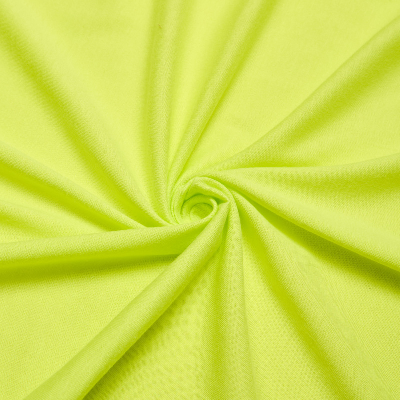 Хлопок трикотажный 11/21 (Желтый, кисло-желтый, 12-0741)