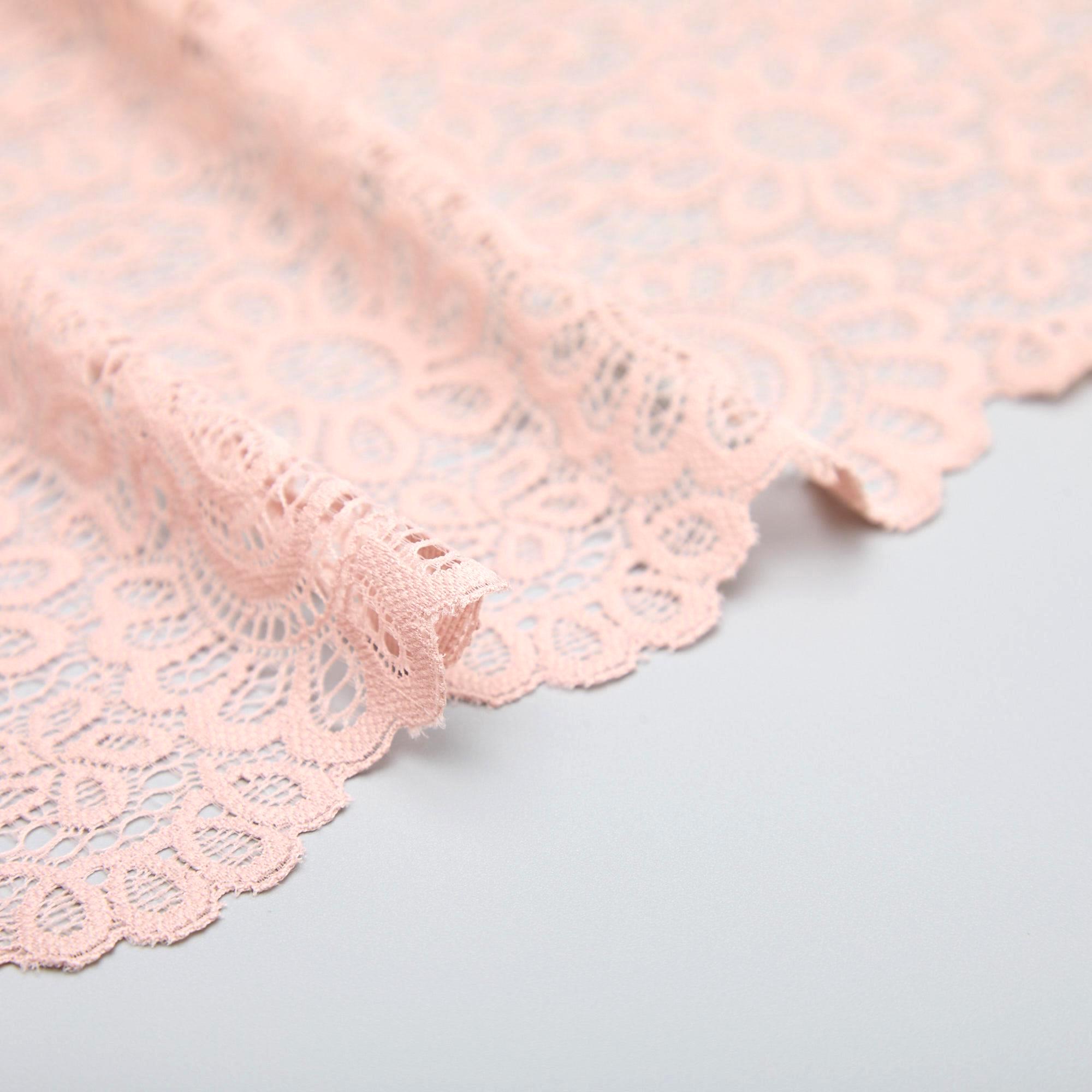 Кружево Эластичное 63840 (Бежевый, QH190125091A, БП)