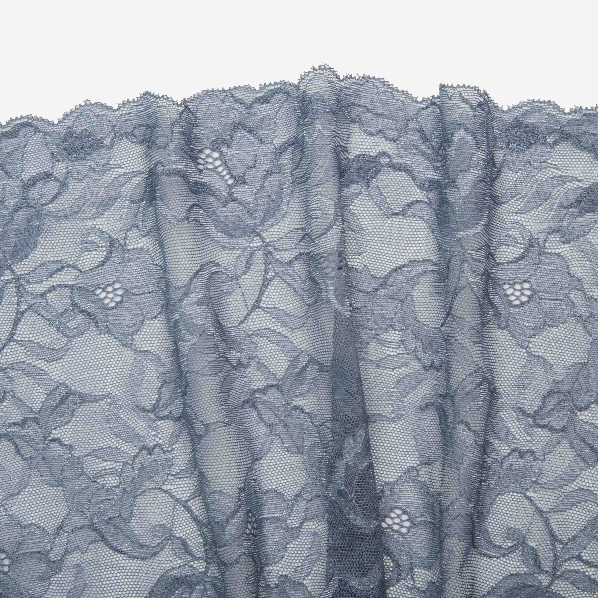 Кружево Эластичное 8513 (Серый, SH171225183C, 18-3916)