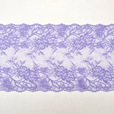 Кружево эластичное l915901 (Сиреневый, 008-purple/1A, 17-3826)