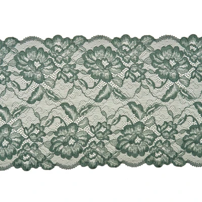 Кружево эластичное b61447soft (Зеленый, SH220921208C, 17-6009)