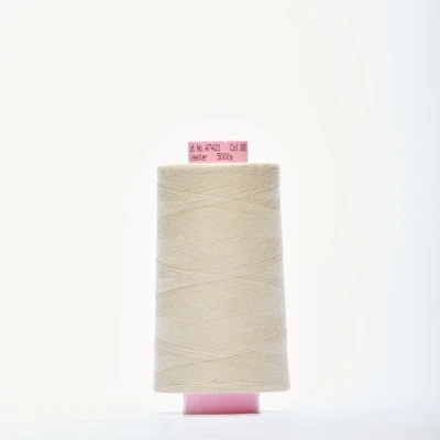 Нитки армированные saba 120 (Бежевый, 861, БП)