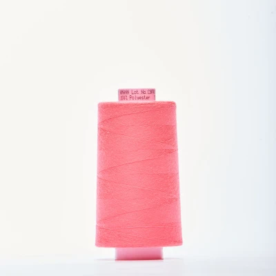 Нитки армированные saba 120 (Розовый, 5076, БП)