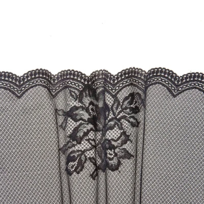 Кружево Эластичное J6059FAC (Черный, Стандарт, БП)