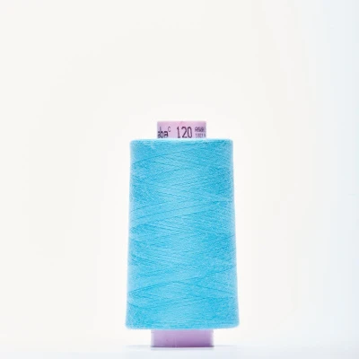 Нитки армированные saba 120 (Бирюзовый, 2126, БП)