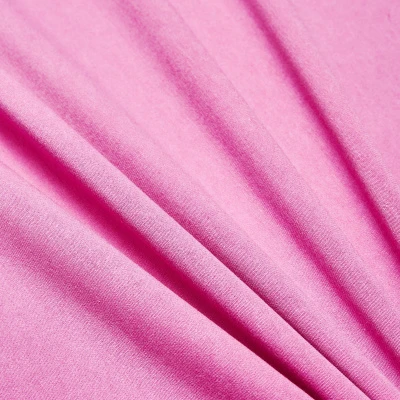 Хлопок трикотажный Пенье 30/1 (Сиреневый, 17-2625 TC, БП)
