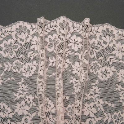 Кружево Эластичное L07720D (Розовый, rose pink, БП)