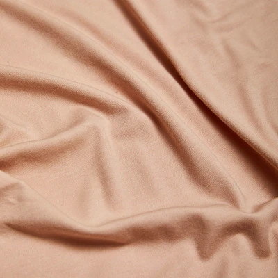 Хлопок трикотажный KL9027 (Бежевый, beige 15-1315 TPX B, 15-1315)