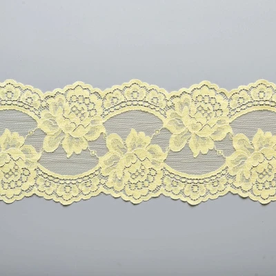 Кружево Эластичное M05265.15 (Желтый, citronnade, 12-0721)