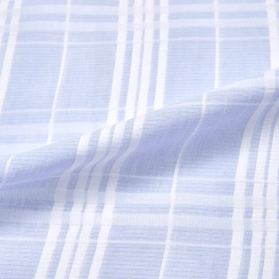 Хлопок тканый принт CBBEL-1551744 (Голубой, blue with white stripes, БП)