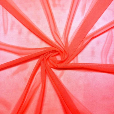 Сетка эластичная nkkt-1405 (Коралловый, NK13-0822-F1, neon orange)