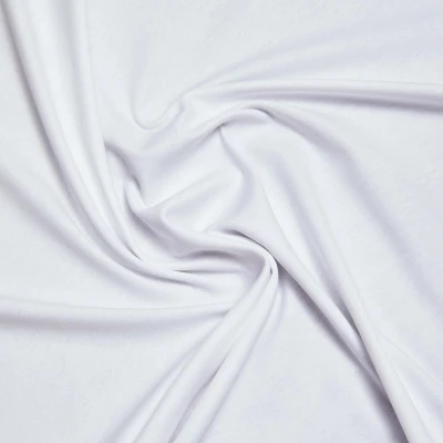 Хлопок трикотажный KL9027 (Белый, optical white A, БП)