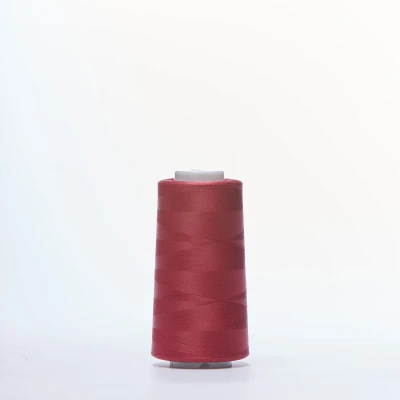 Нитки Текстурированные E 150/1 №180 (Бордовый, 2137, 19-1725)