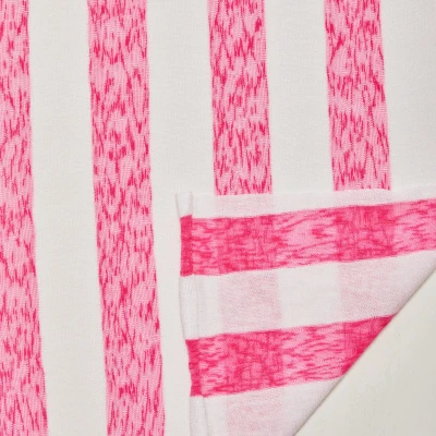 Вискоза трикотажная принт TRP270 (Розовый, optical white/pink A, БП)