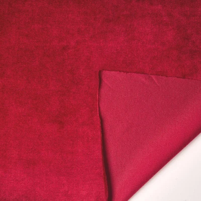 Велюр 2012 (Бордовый, Red, БП)