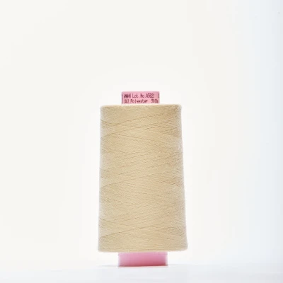 Нитки армированные saba 120 (Бежевый, 671, БП)